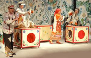 Жили у бабуси озорные гуси