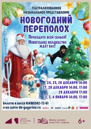«Новогодний переполох» Театрализованное музыкальное представление «Новогодний переполох» Театрализованное музыкальное представление